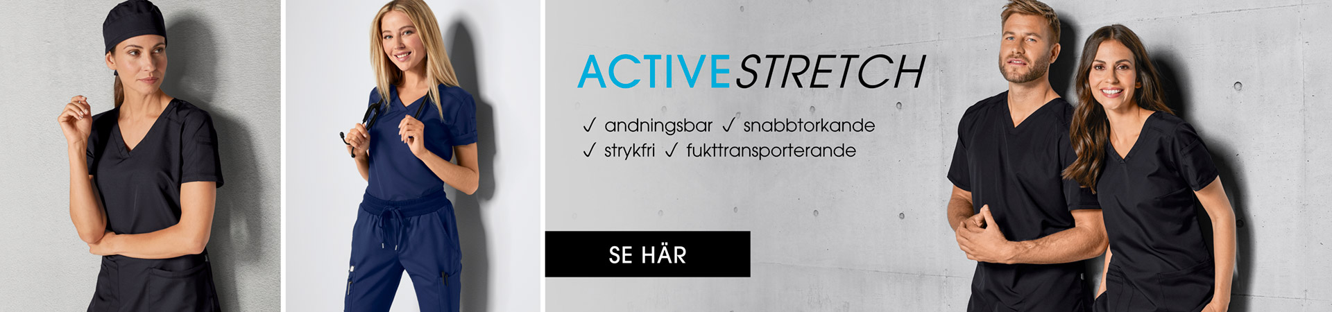Arbetskläder Active Stretch - Teamkläder 7days