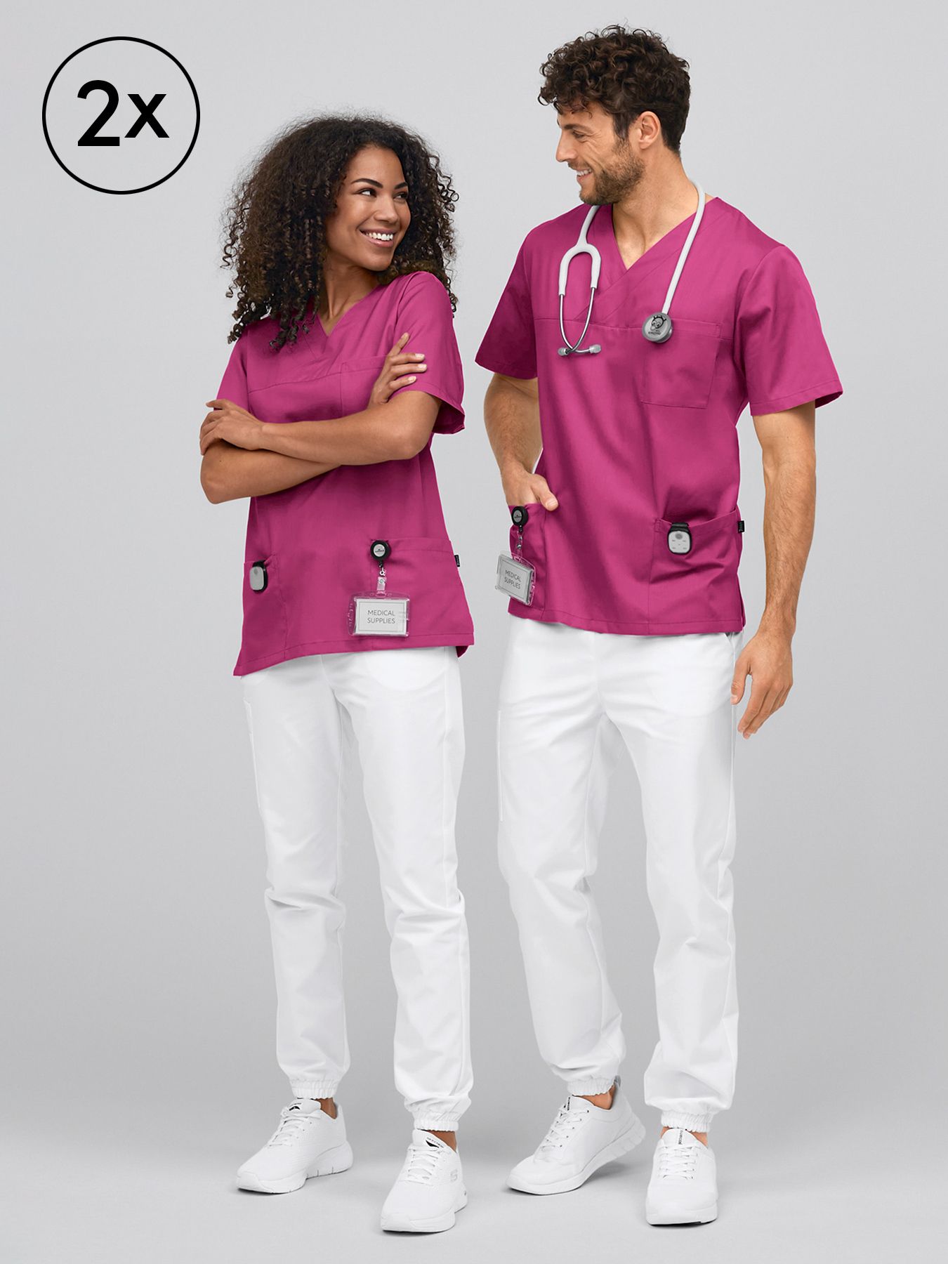 Kirurgisk unisexbussarong PISA 2-pack