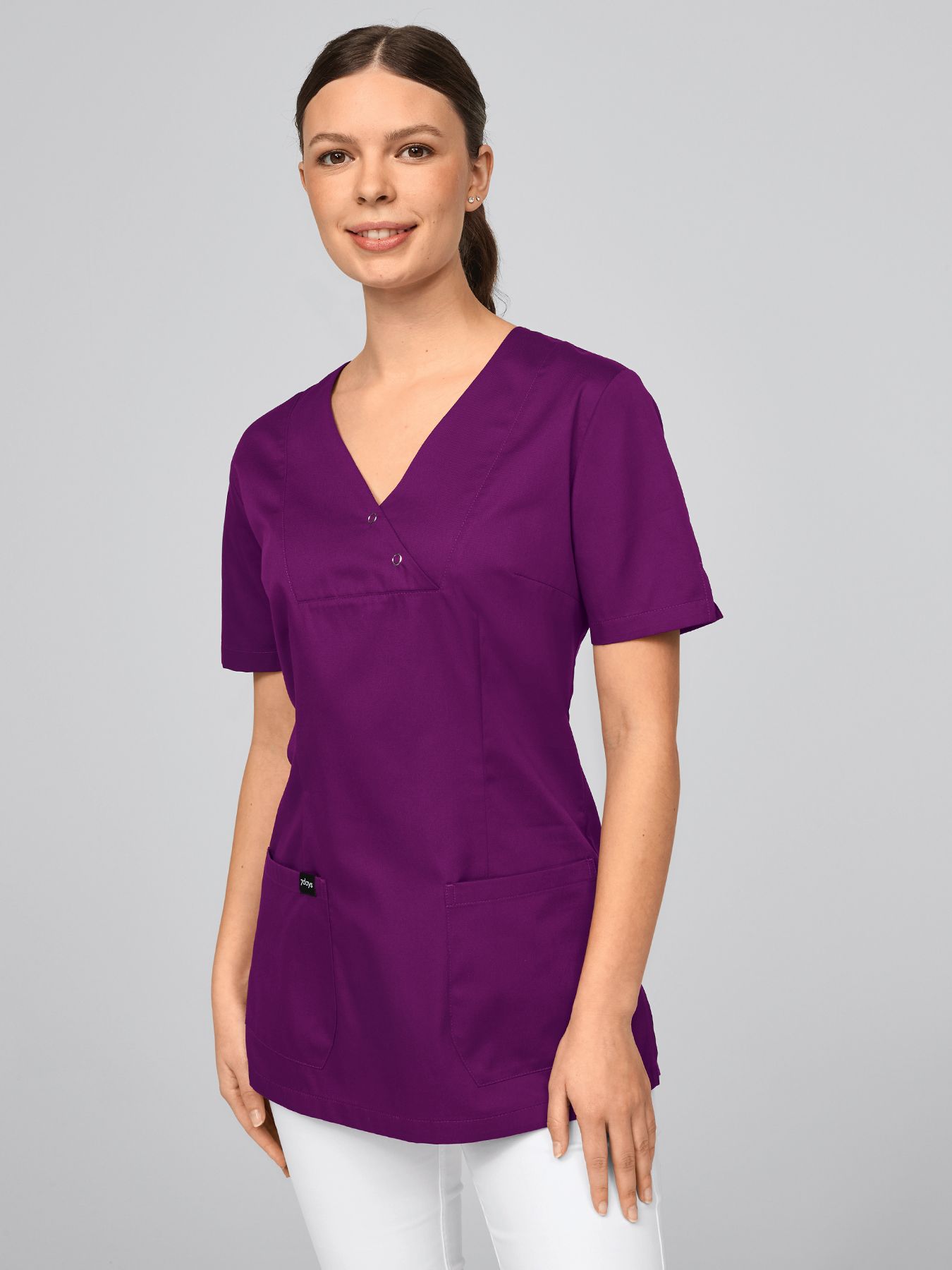 Damtunika LAMIA med tryckknappar