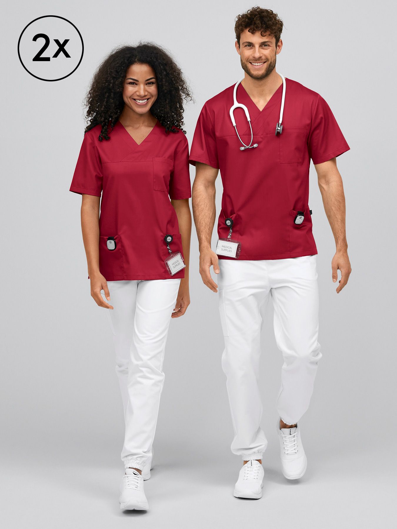 Kirurgisk unisexbussarong PISA 2-pack