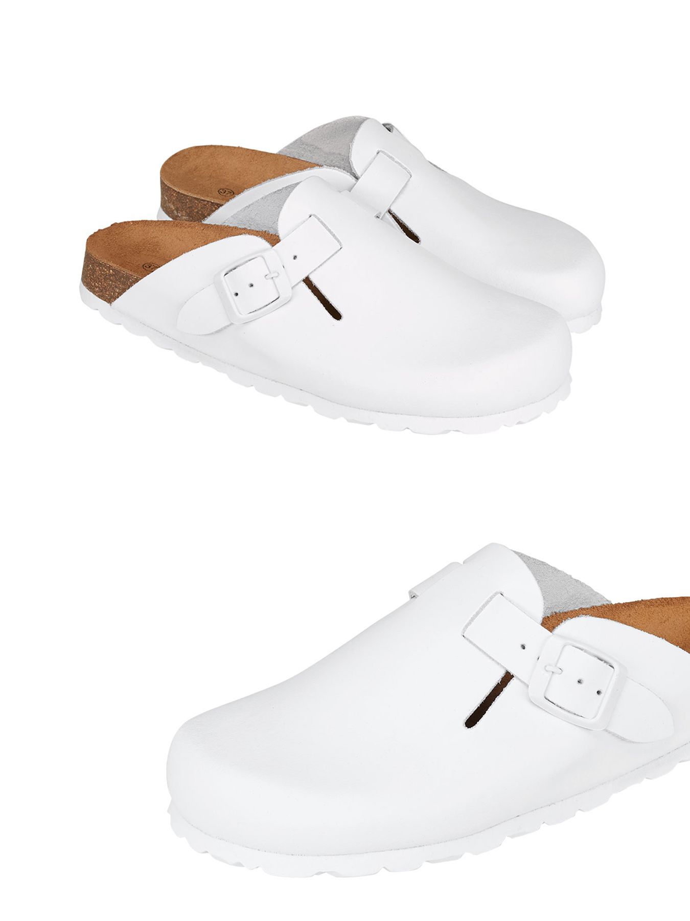Läder clogs