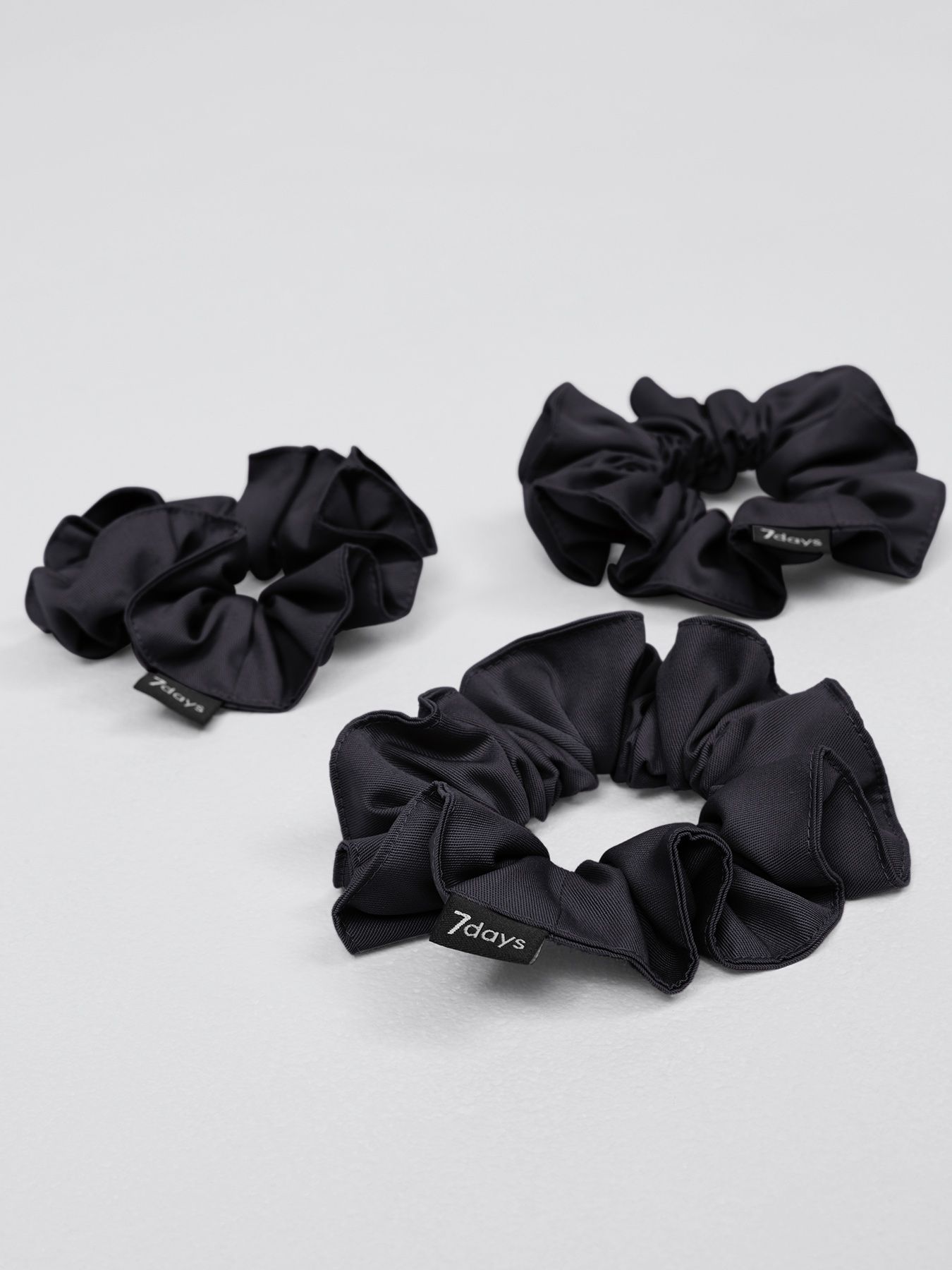 Scrunchie hårband i 3-pack