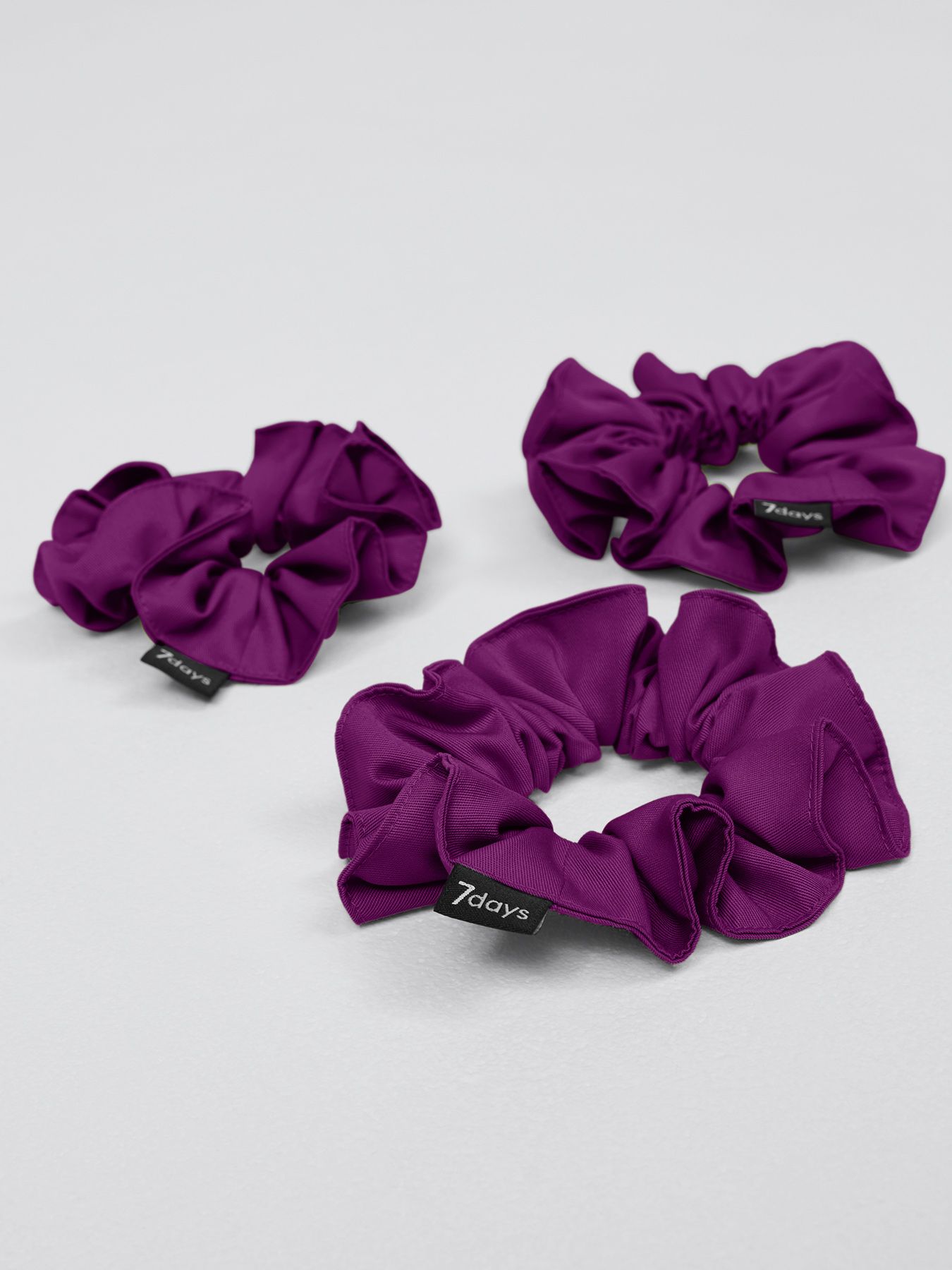 Scrunchie hårband i 3-pack