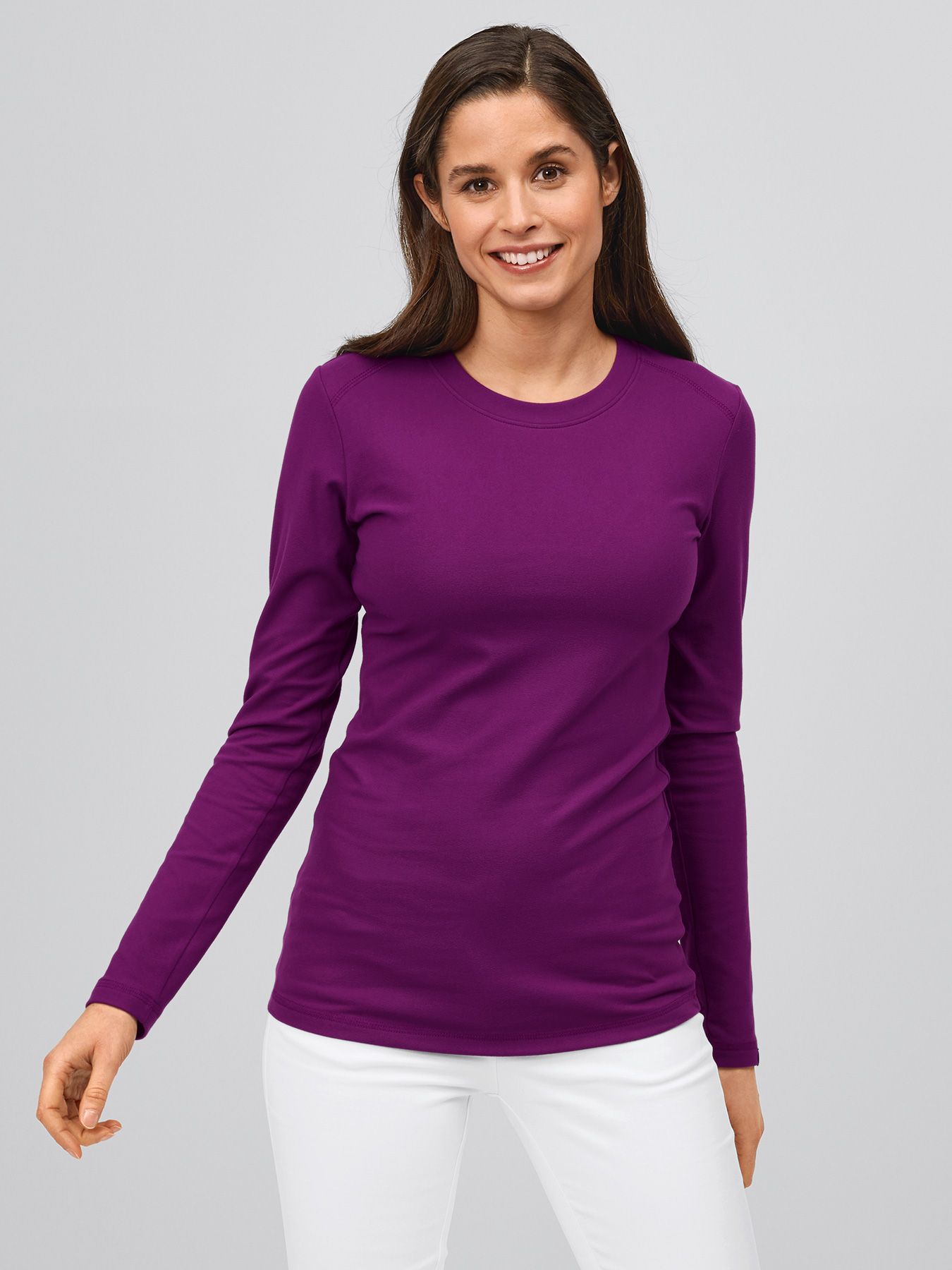 Microfleece-Stretch T-shirt ABDERA