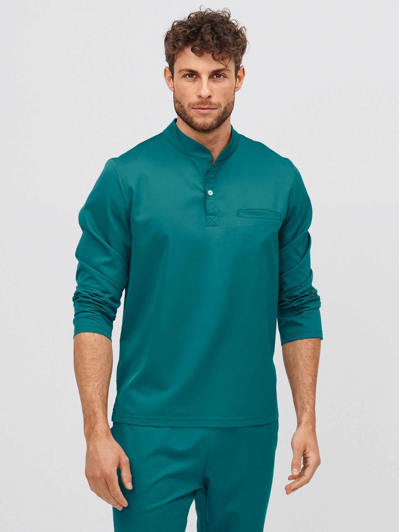 Active-Stretch herrbussarong långärmad