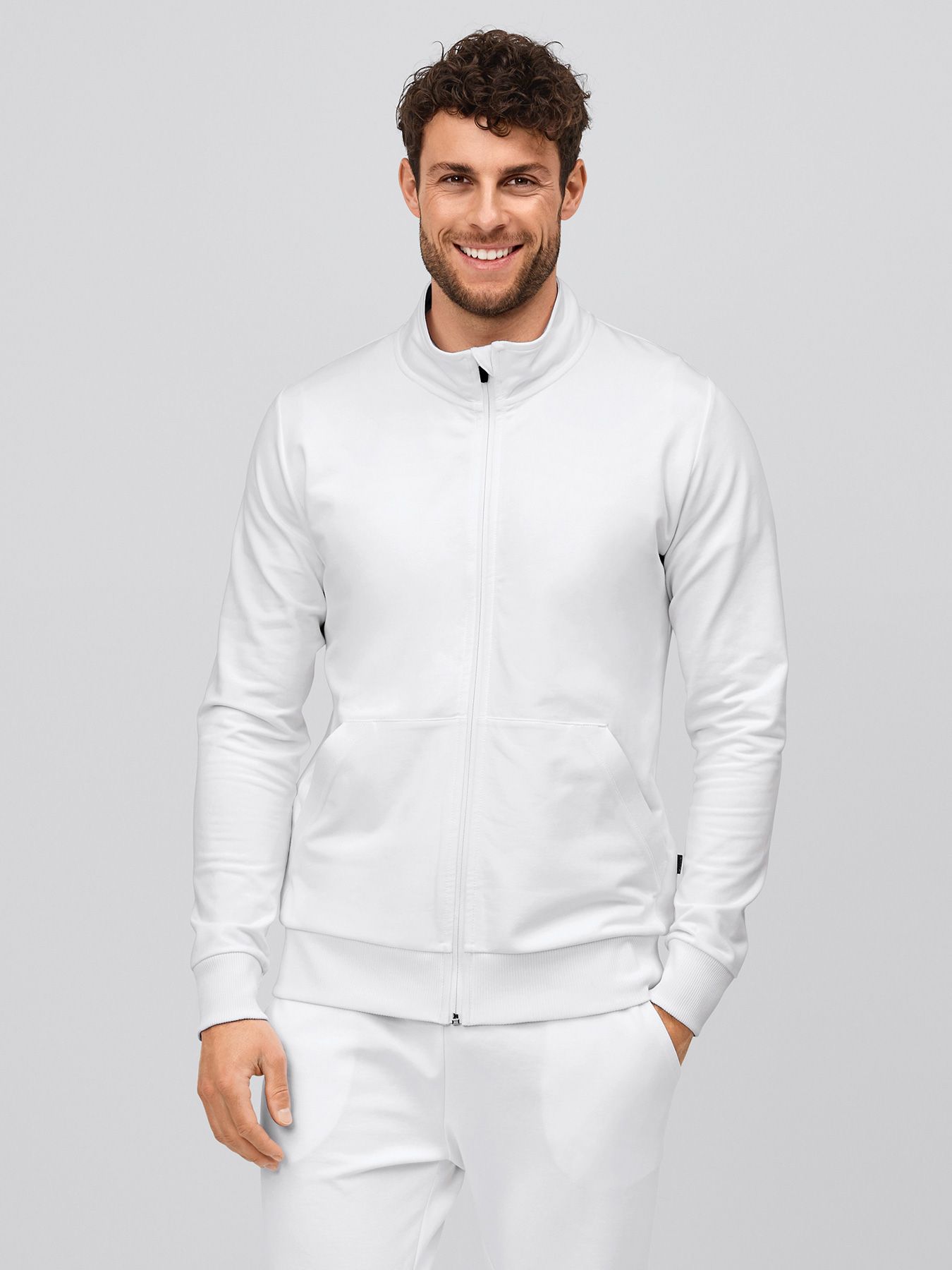 Herr sweatjacka ROHAN 60° tvätt