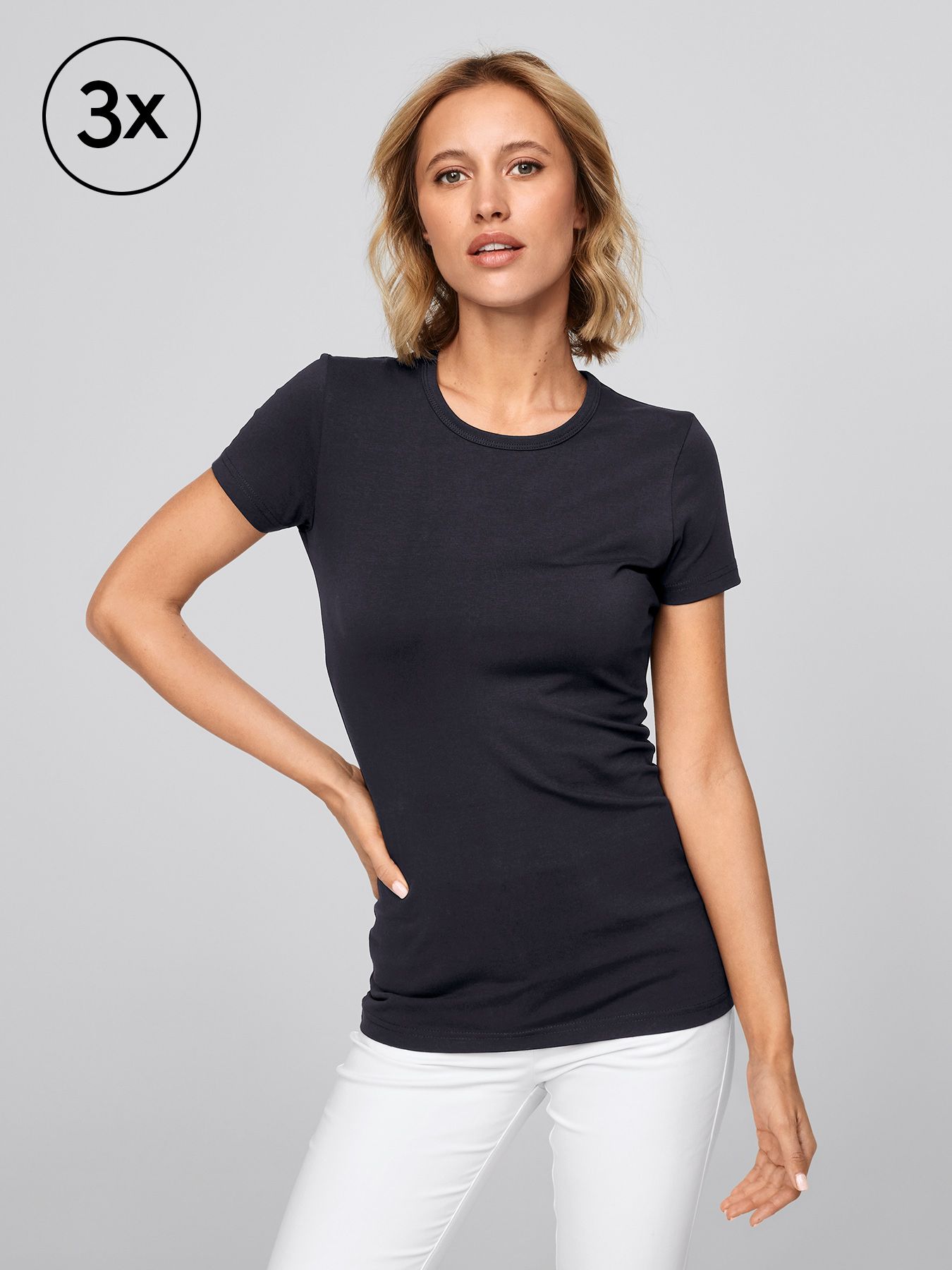 Dam T-shirt BARI 3-pack
