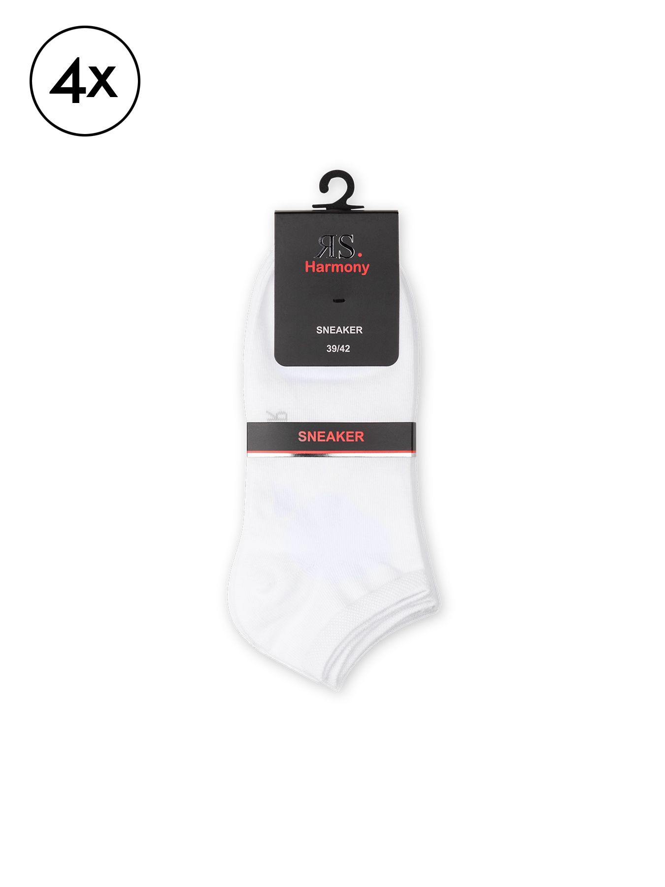 Sneakerstrumpor i 4-pack