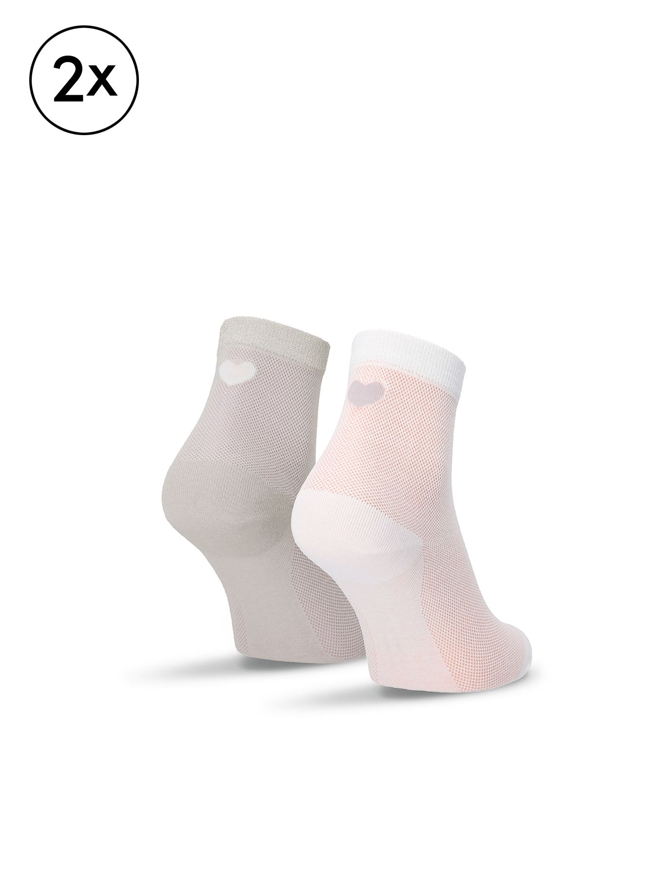 Tamaris strumpor med hjärtdesign – 2-pack