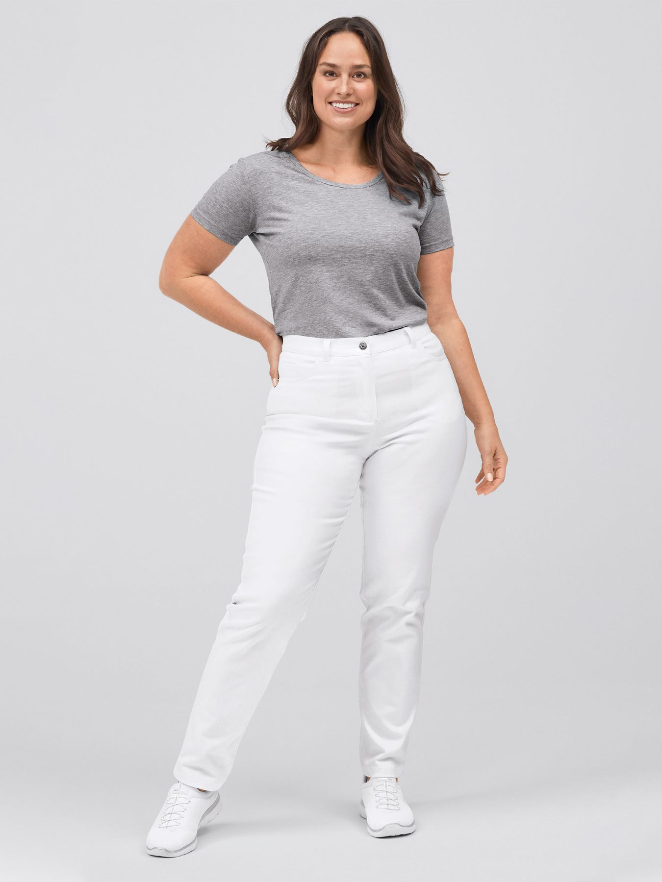 Bekväma jeans RAVENNA, ogenomskinlig