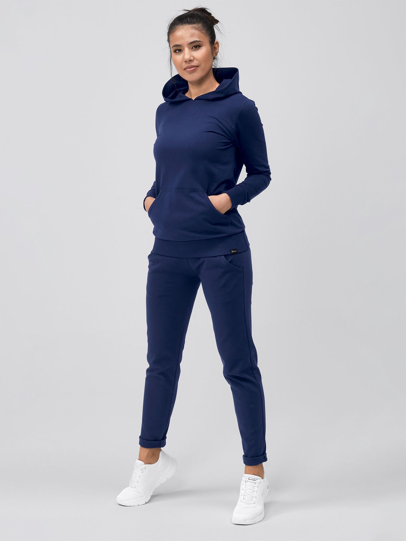 Casual byxa PETRA i interlock jersey