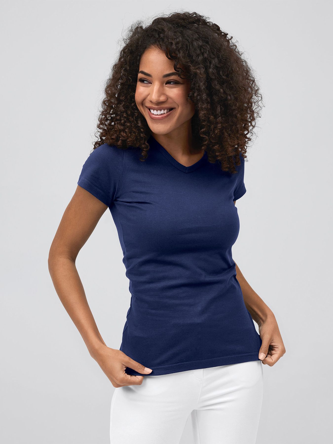 Dam T-shirt SPARTA V-hals