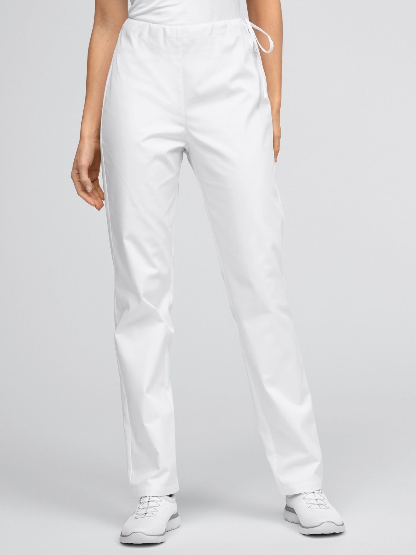 Unisex byxa BOZEN - vit