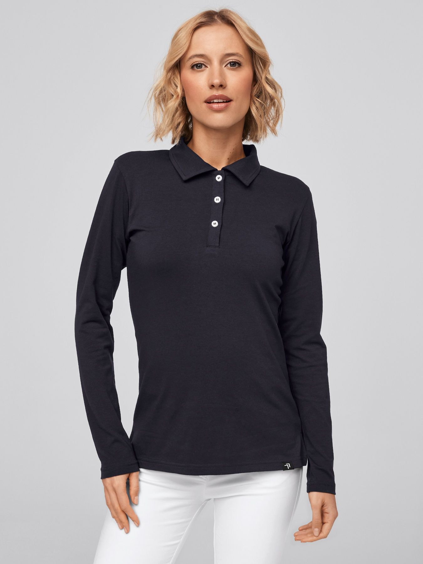 Dam pikétröja LODI single jersey - långärmad